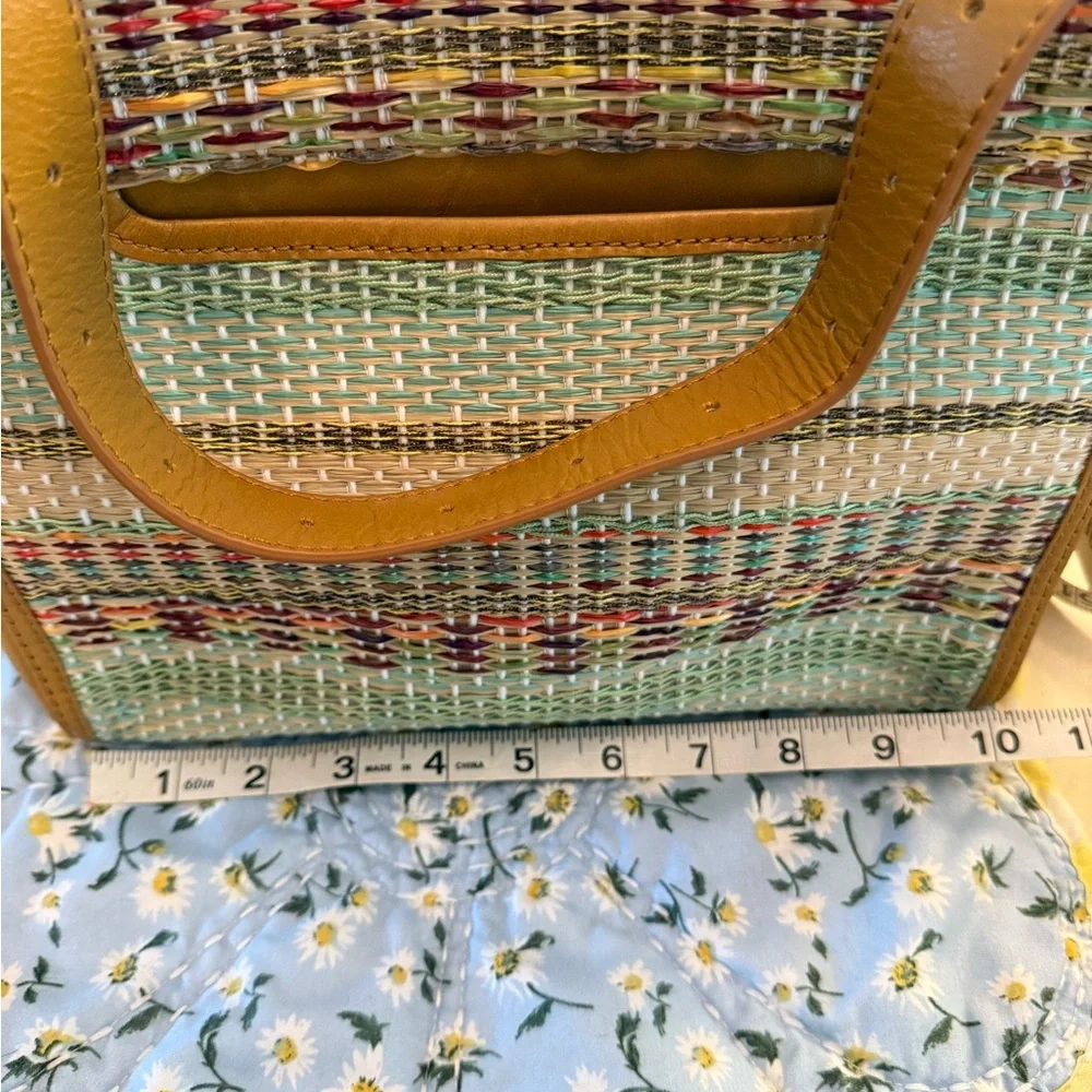 NWT Hobo multicolor leather bag with crossbody and shoulder option - Picture 12 of 14